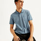 Men's Solid Slim Fit Polo T-shirt