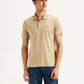 Men's Solid Slim Fit Polo T-shirt