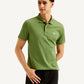 Men's Solid Slim Fit Polo T-shirt