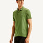 Men's Solid Slim Fit Polo T-shirt