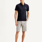 Men's Solid Slim Fit Polo T-shirt