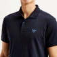 Men's Solid Slim Fit Polo T-shirt