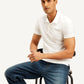 Men's Solid Slim Fit Polo T-shirt - Styleshot View