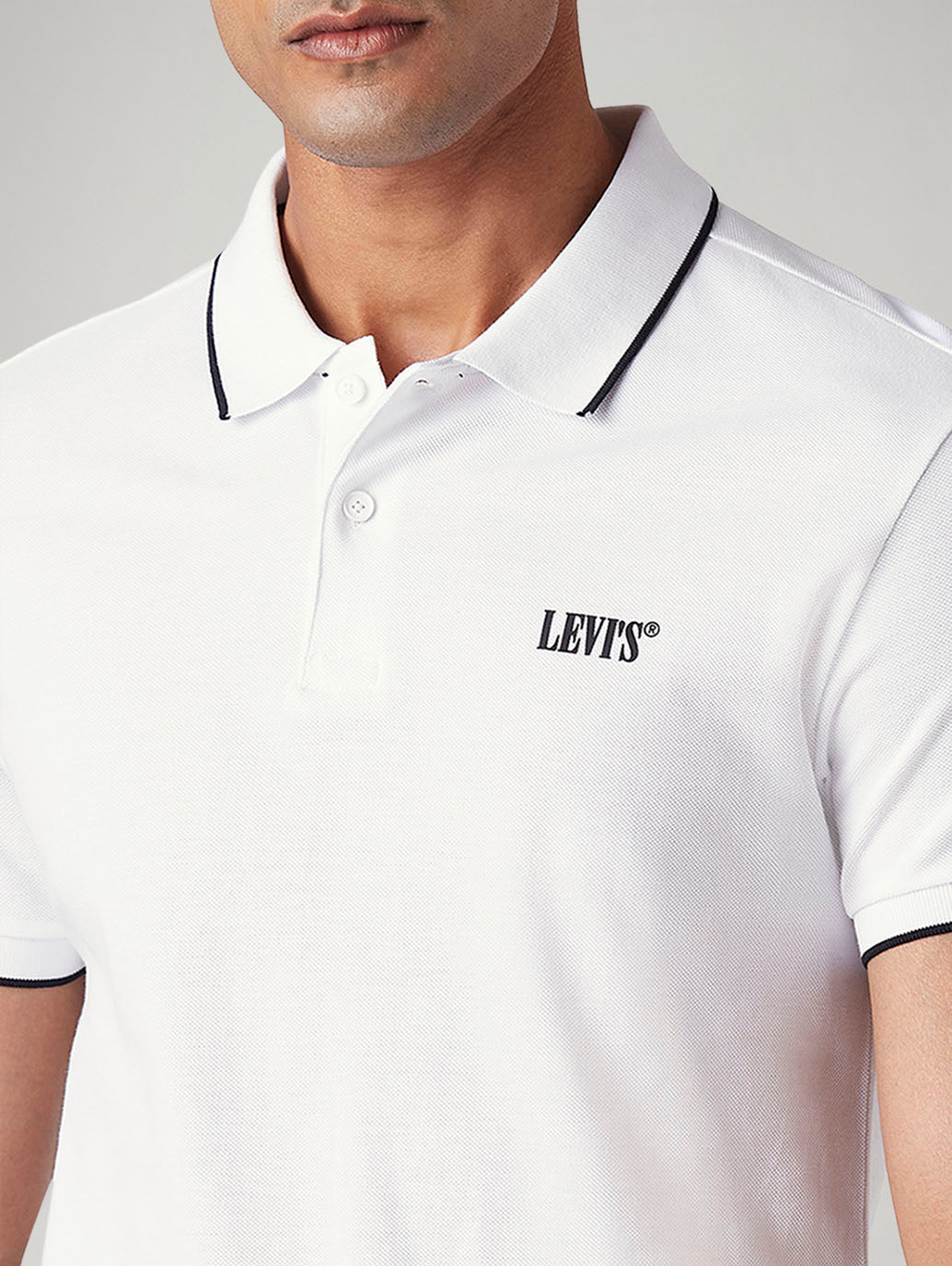 Men's Solid Slim Fit Polo T-Shirt - 20 View