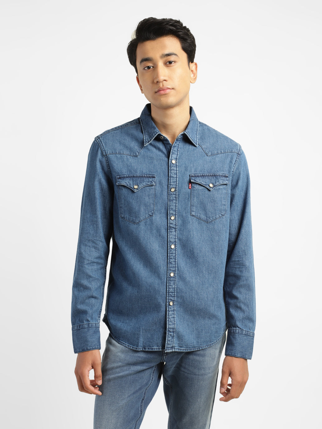 Men's Solid Slim Fit Shirt