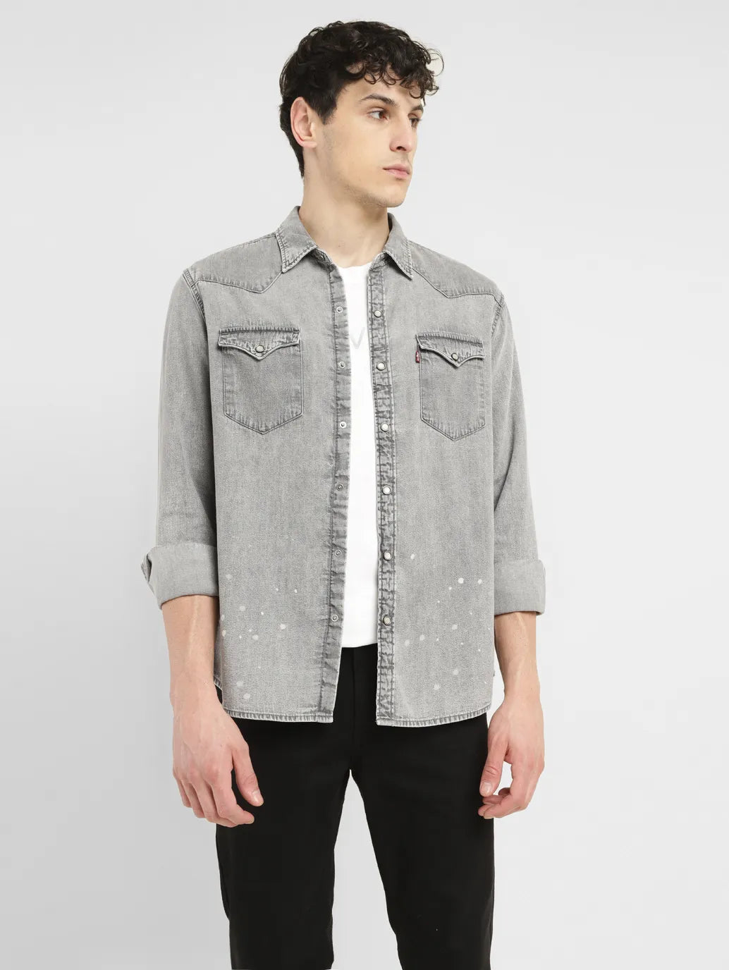 Men's Solid Slim Fit Shirt