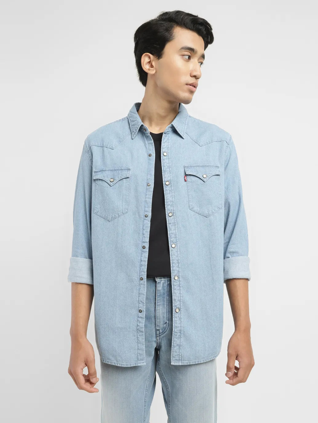 Men's Solid Slim Fit Shirt