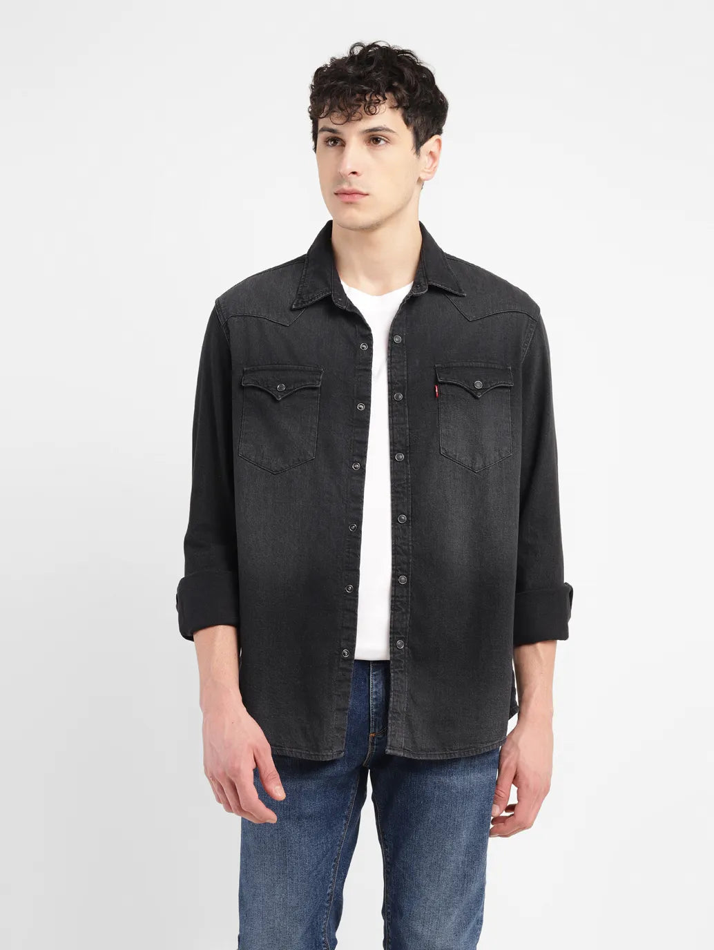 Men's Solid Slim Fit Shirt