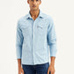 Men's Solid Slim Fit Denim Shirt