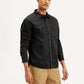 Men's Solid Slim Fit Shirt - Side View