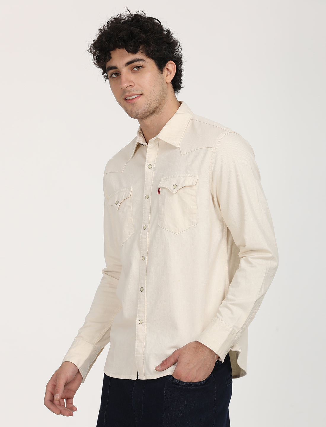 Men's Solid Slim Fit Shirt