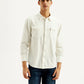 Men's Solid Slim Fit Shirt - Front View