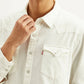 Men's Solid Slim Fit Shirt - Detail View