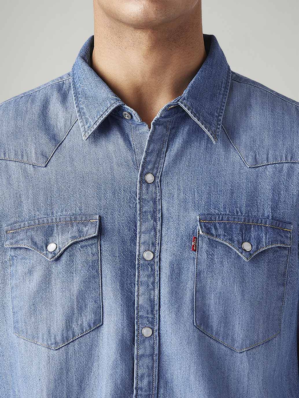 Men's Solid Slim Fit Shirt - 20 View