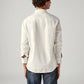 Men's Solid Slim Fit Shirt - Back View
