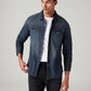 Men's Solid Slim Fit Denim Shirt - Styleshot View