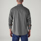 Men's Solid Slim Fit Denim Shirt - Back View