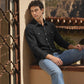 Men's Solid Regular Fit Denim Shirt - 176210396 View