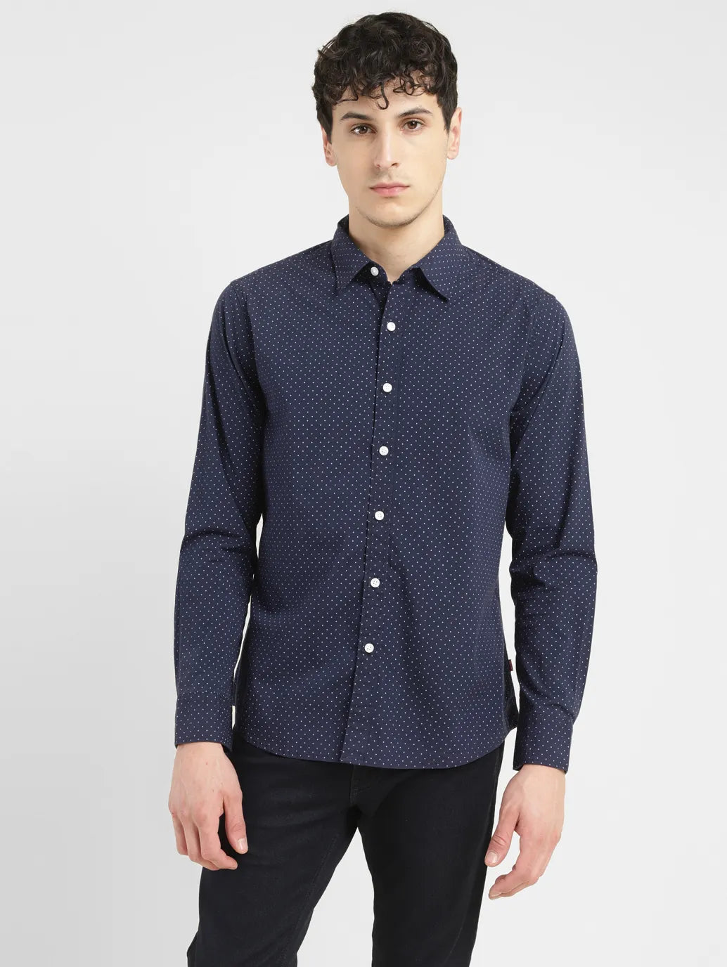 Men's Print Slim Fit Shirt