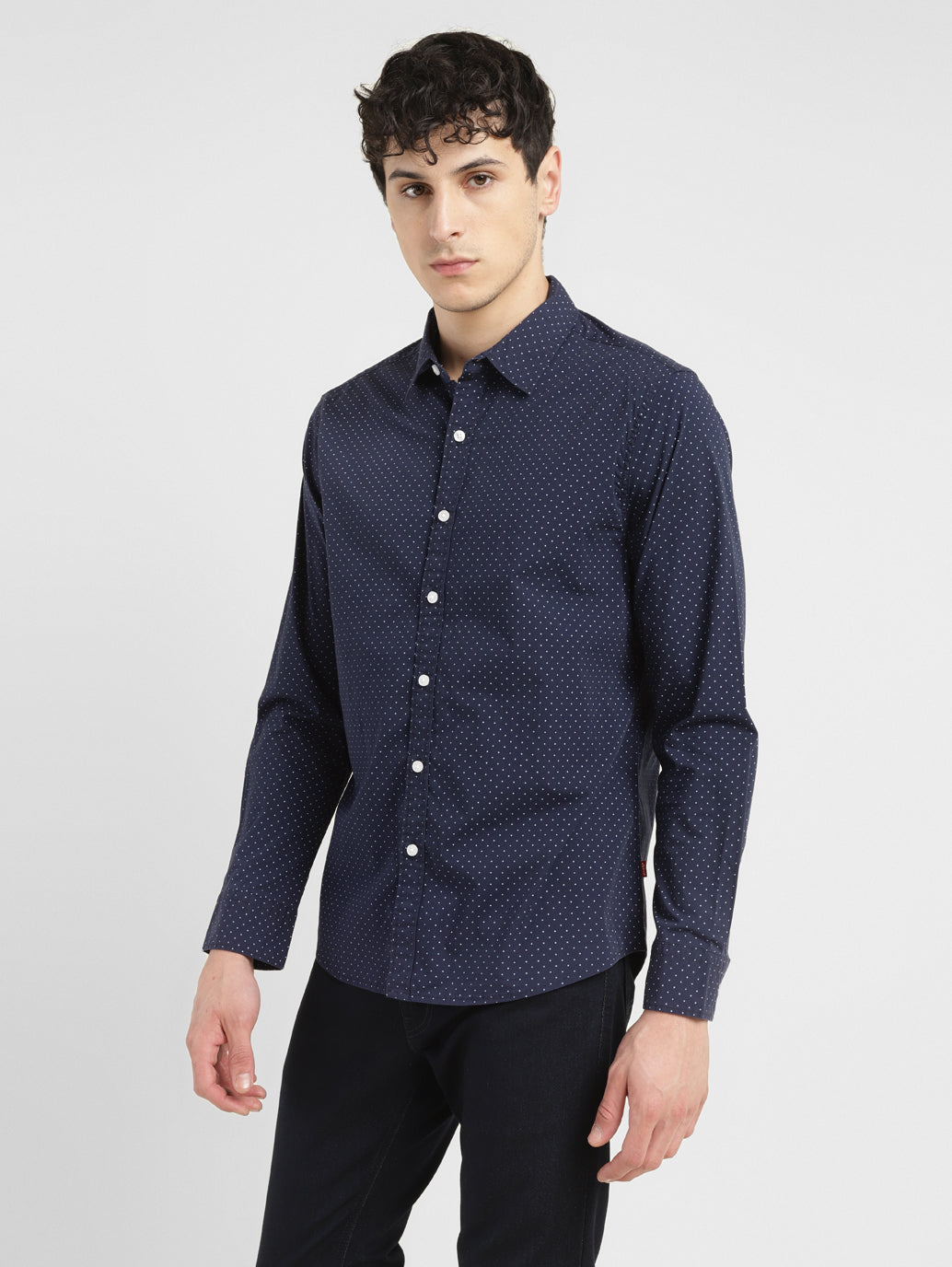 Men's Print Slim Fit Shirt