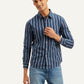 Men's Striped Slim Fit Shirt - d9b31d4c-c36e-47e4-8408-8489592bfa74 View