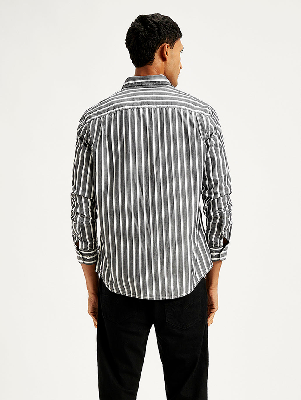 Men's Striped Slim Fit Shirt