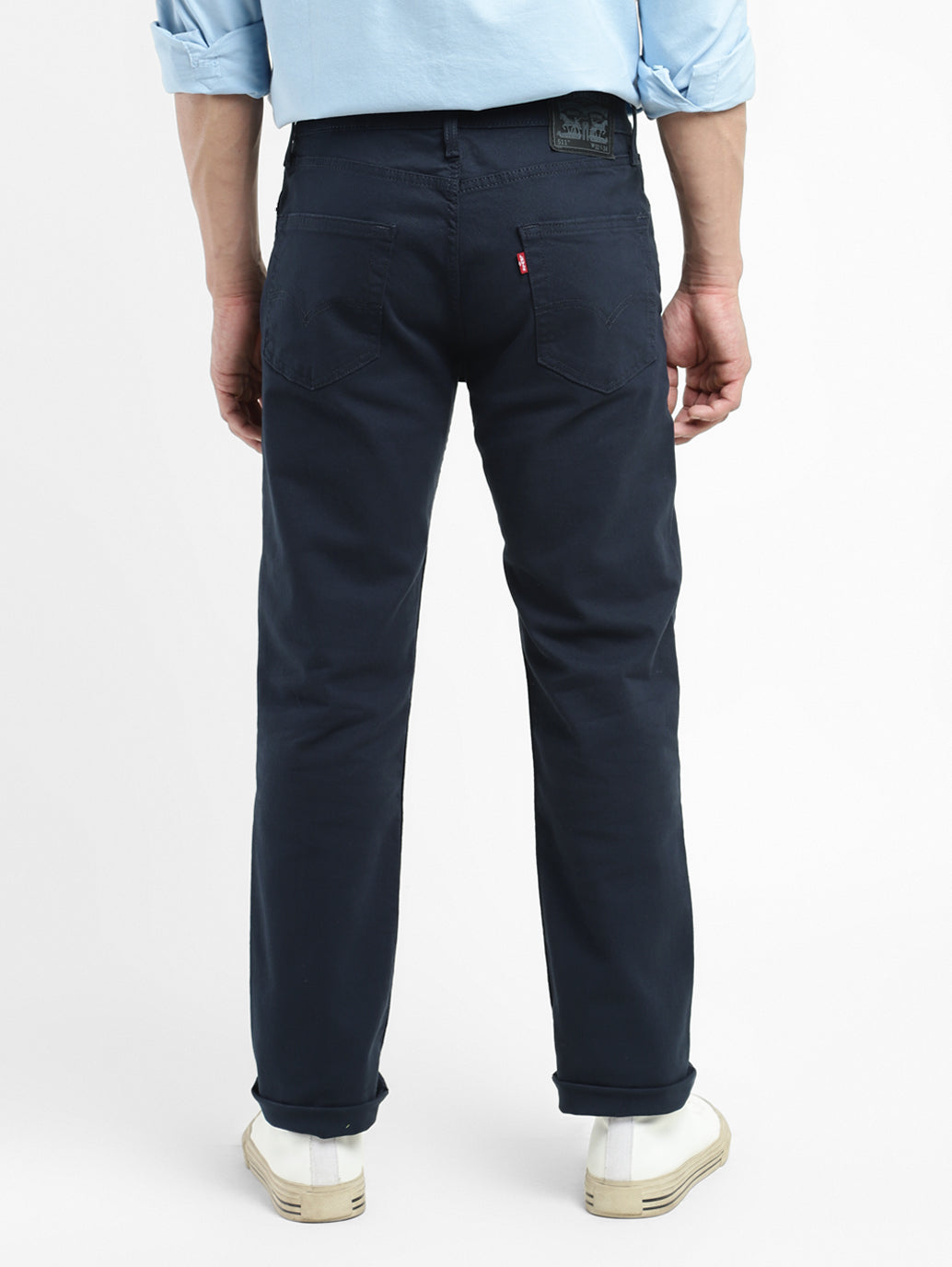 Men's 511 Blue Slim Fit Mid Rise Jeans - 4bc5bbfb-9f3a-4a15-99fa-26f839df0ea0 View