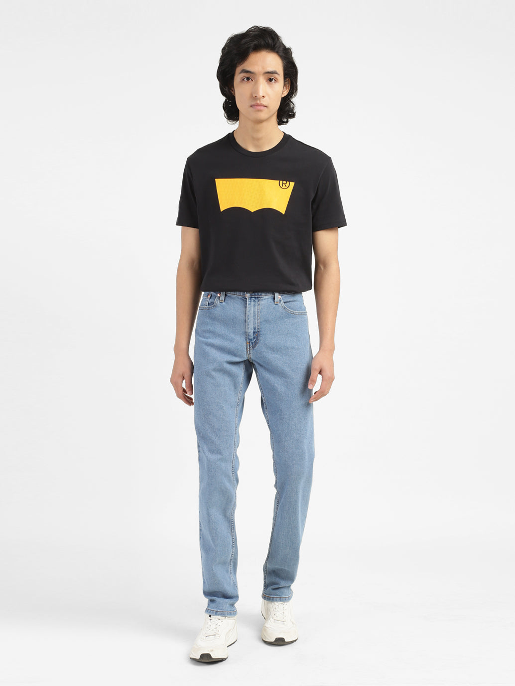 Men's 511 Blue Slim Fit Mid Rise Jeans