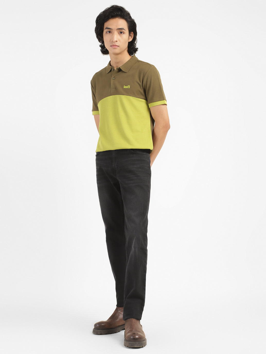 Men's 511 Black Slim Fit Mid Rise Jeans