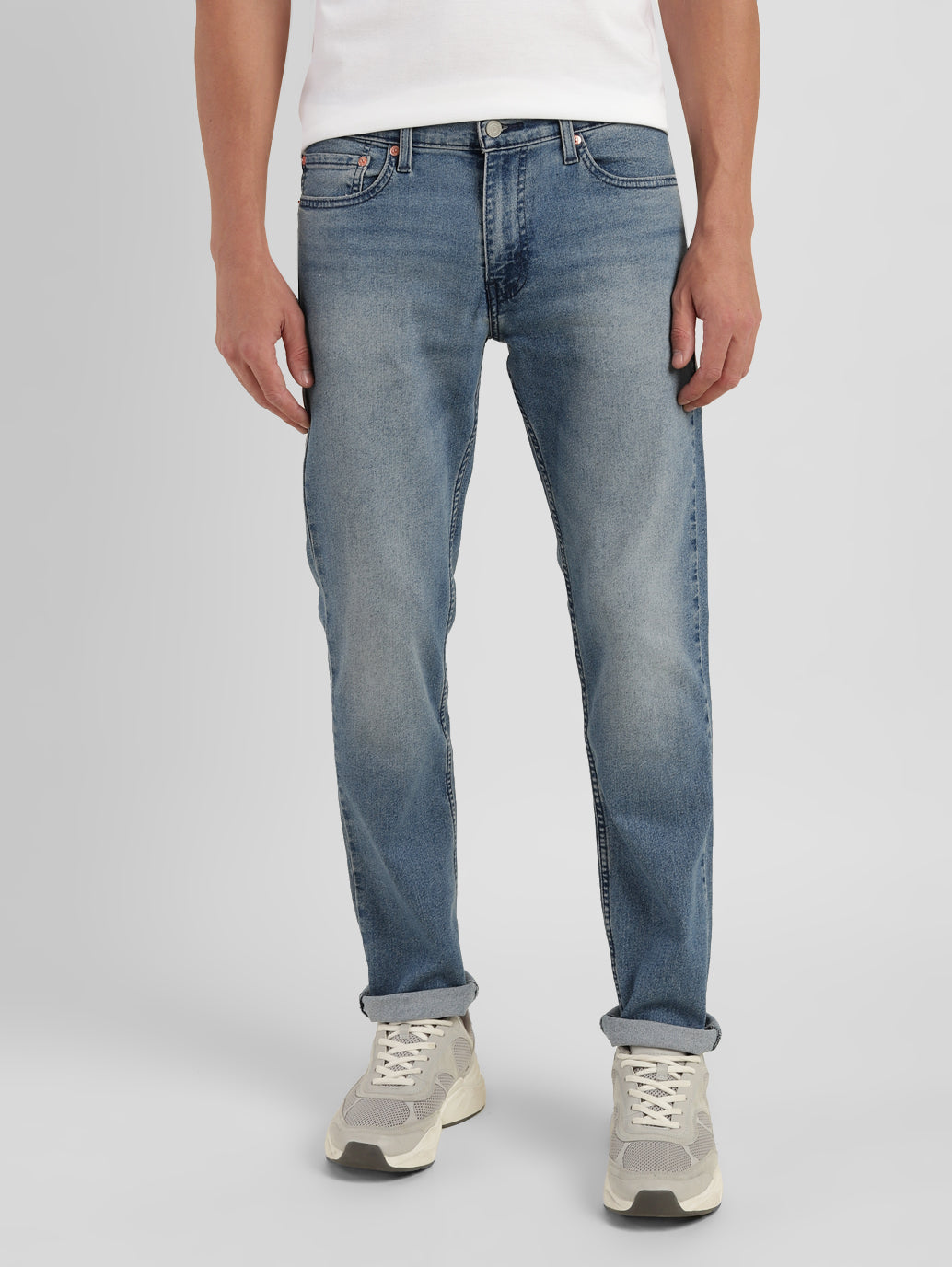 Men's 511 Blue Slim Fit Mid Rise Jeans