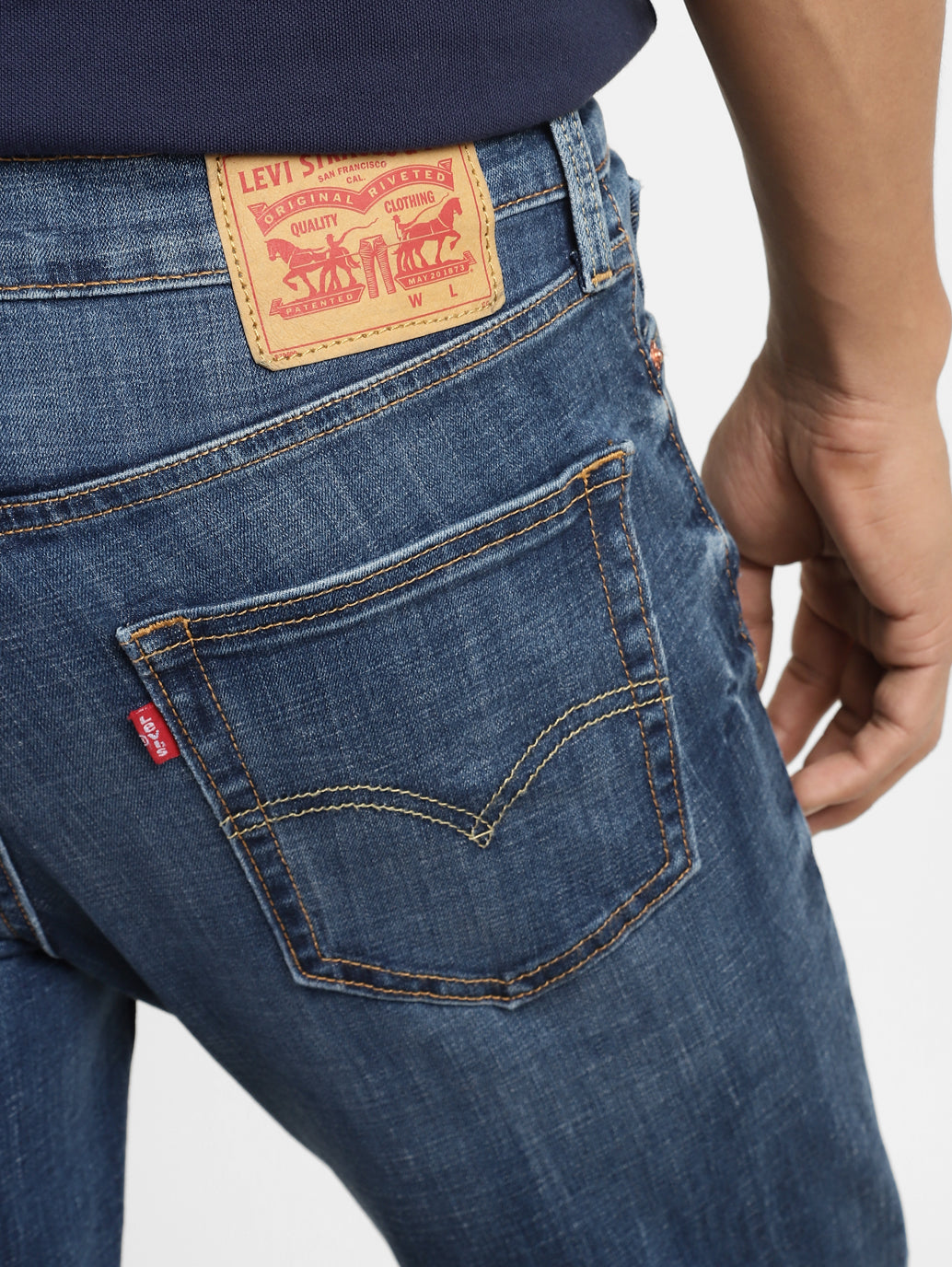 Men's 511 Blue Slim Fit Mid Rise Jeans – Levis India Store
