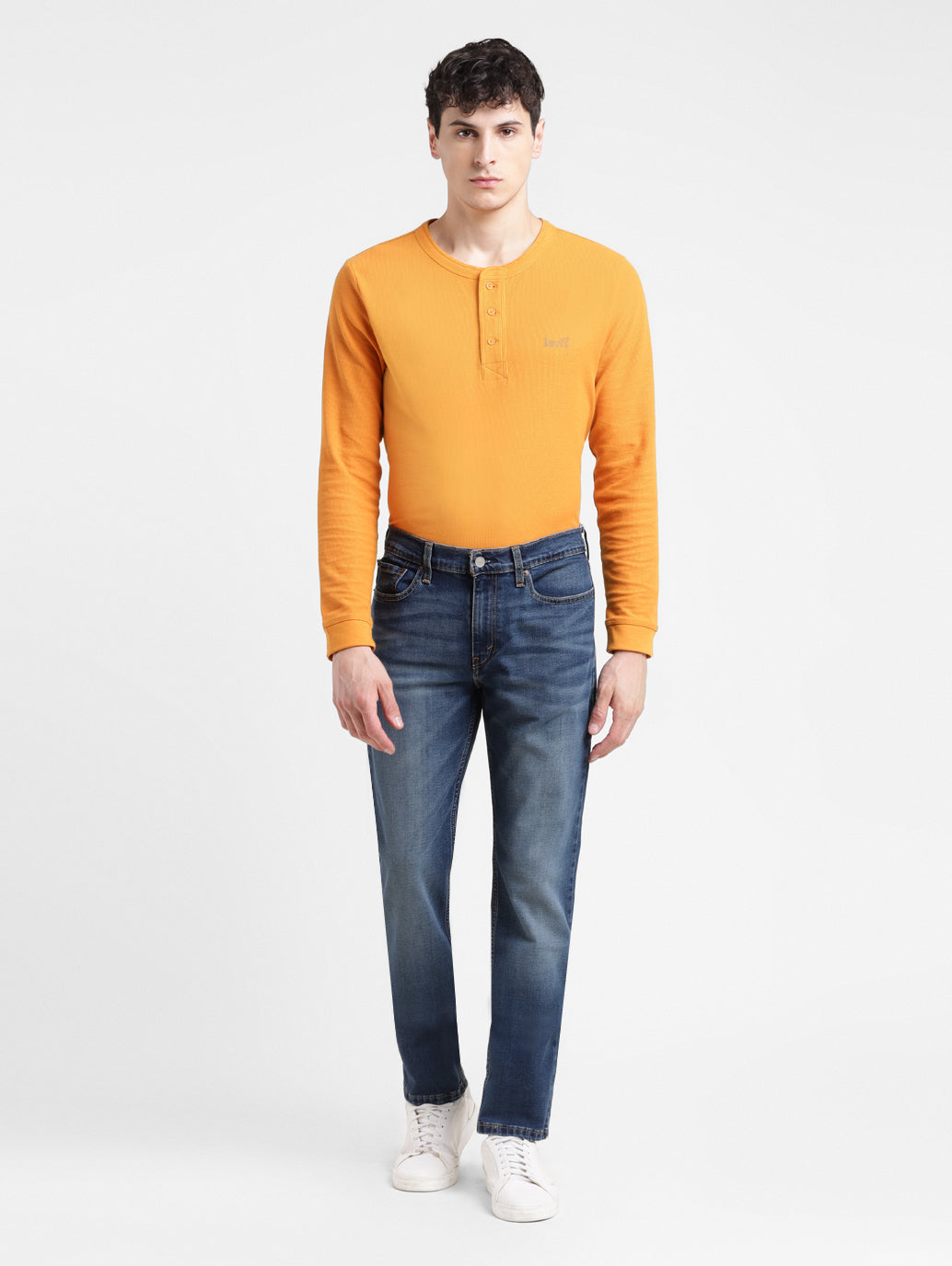 Men's 511 Indigo Slim Fit Mid Rise Jeans