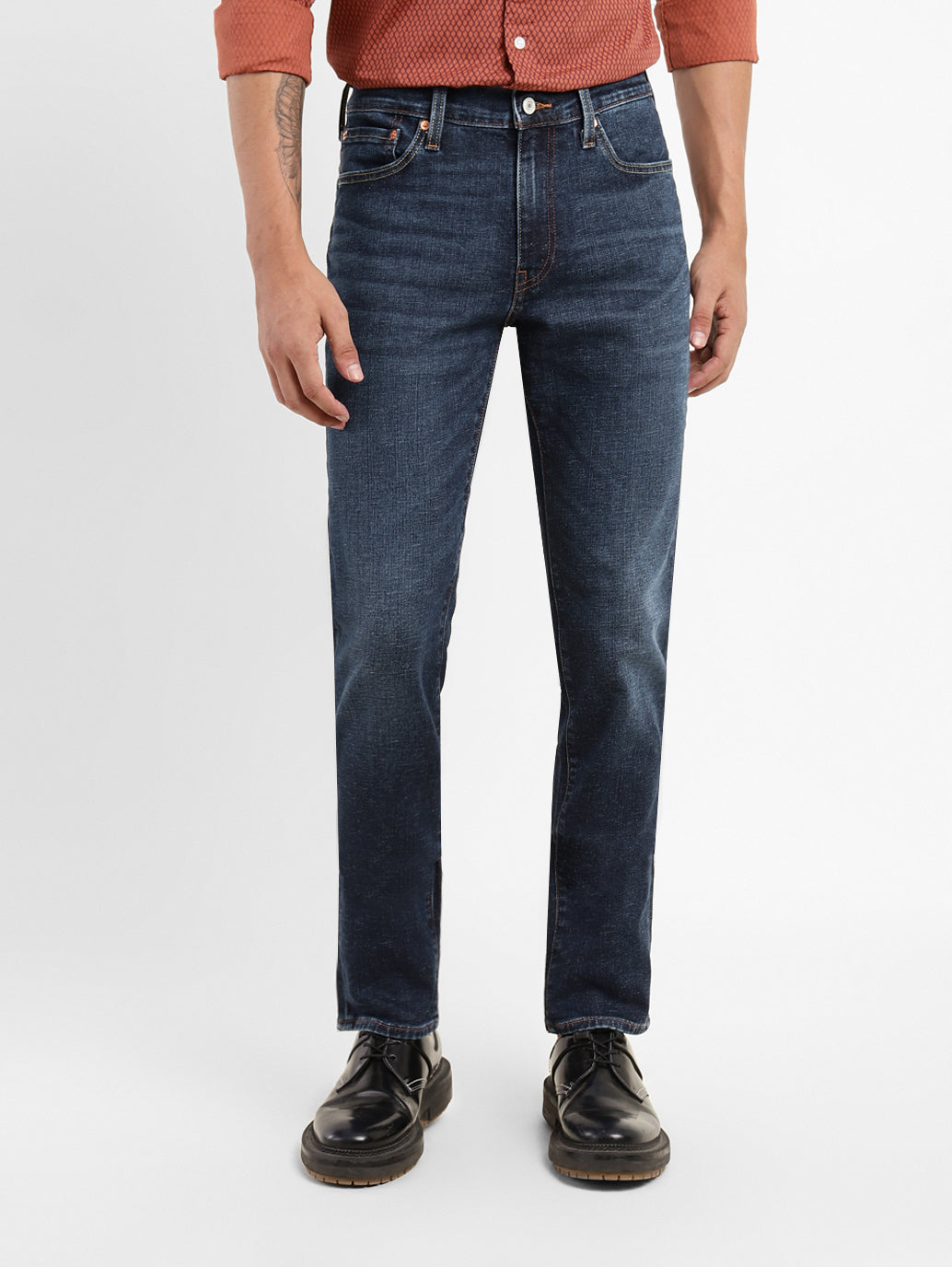 Men's 511 Dark Indigo Slim Fit Faded Jeans