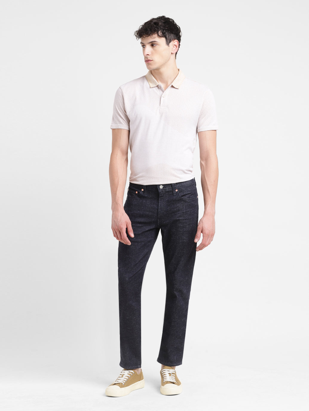 Men's 511 Black Slim Fit Mid Rise Jeans