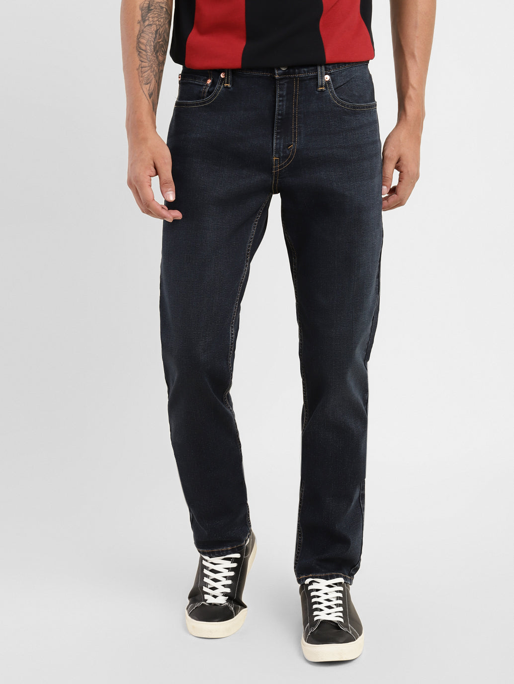 Men's 511 Blue Slim Fit Mid Rise Jeans
