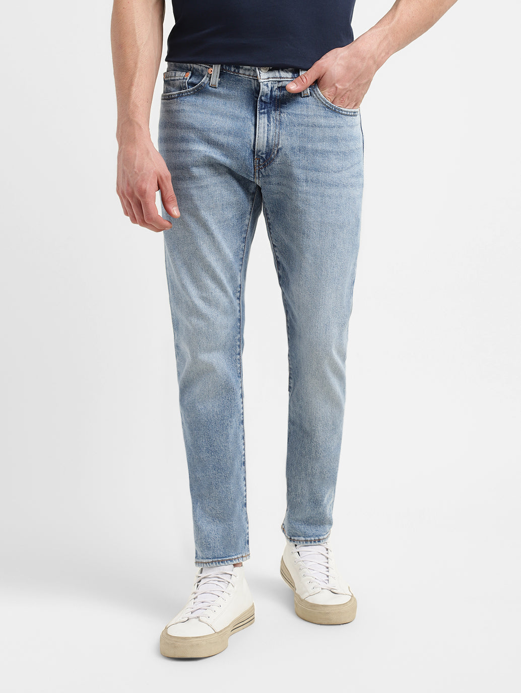 Men's 511 Blue Slim Fit Mid Rise Jeans