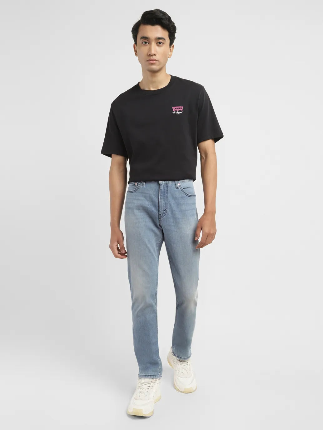 Men's 511 Blue Slim Fit Mid Rise Jeans