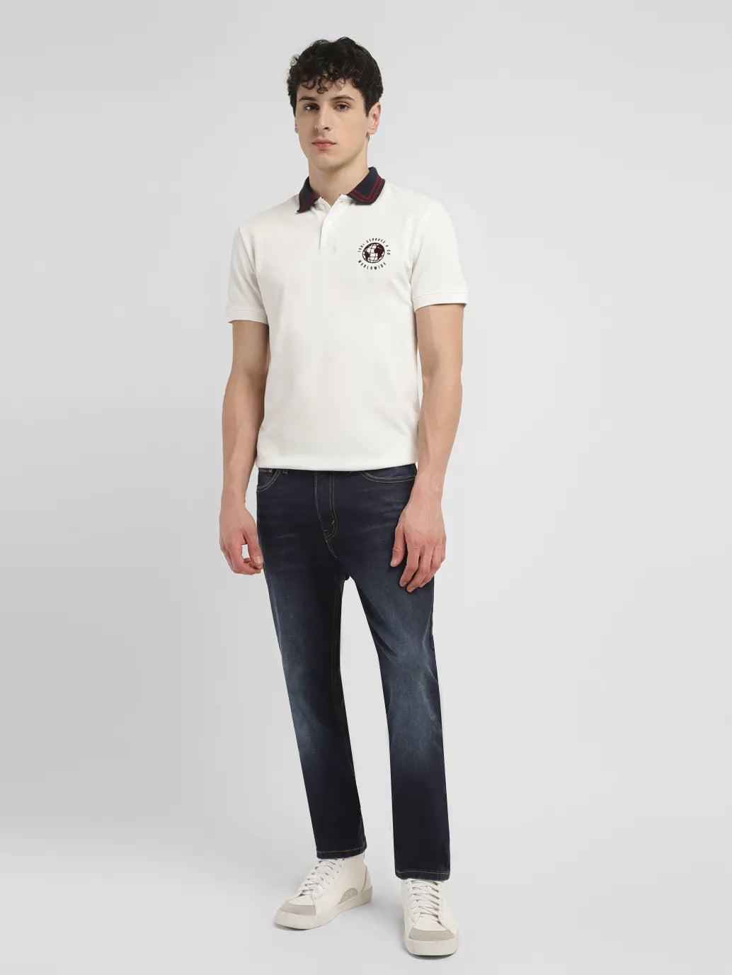 Men's 511 Blue Slim Fit Mid Rise Jeans