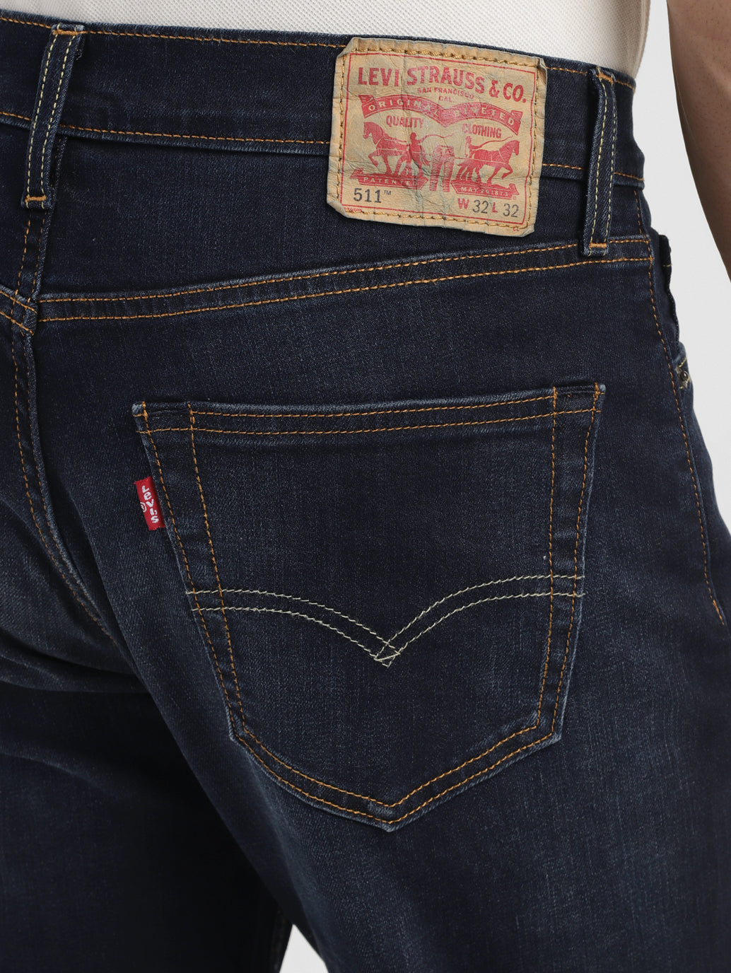 Levis indigo blue jeans best sale