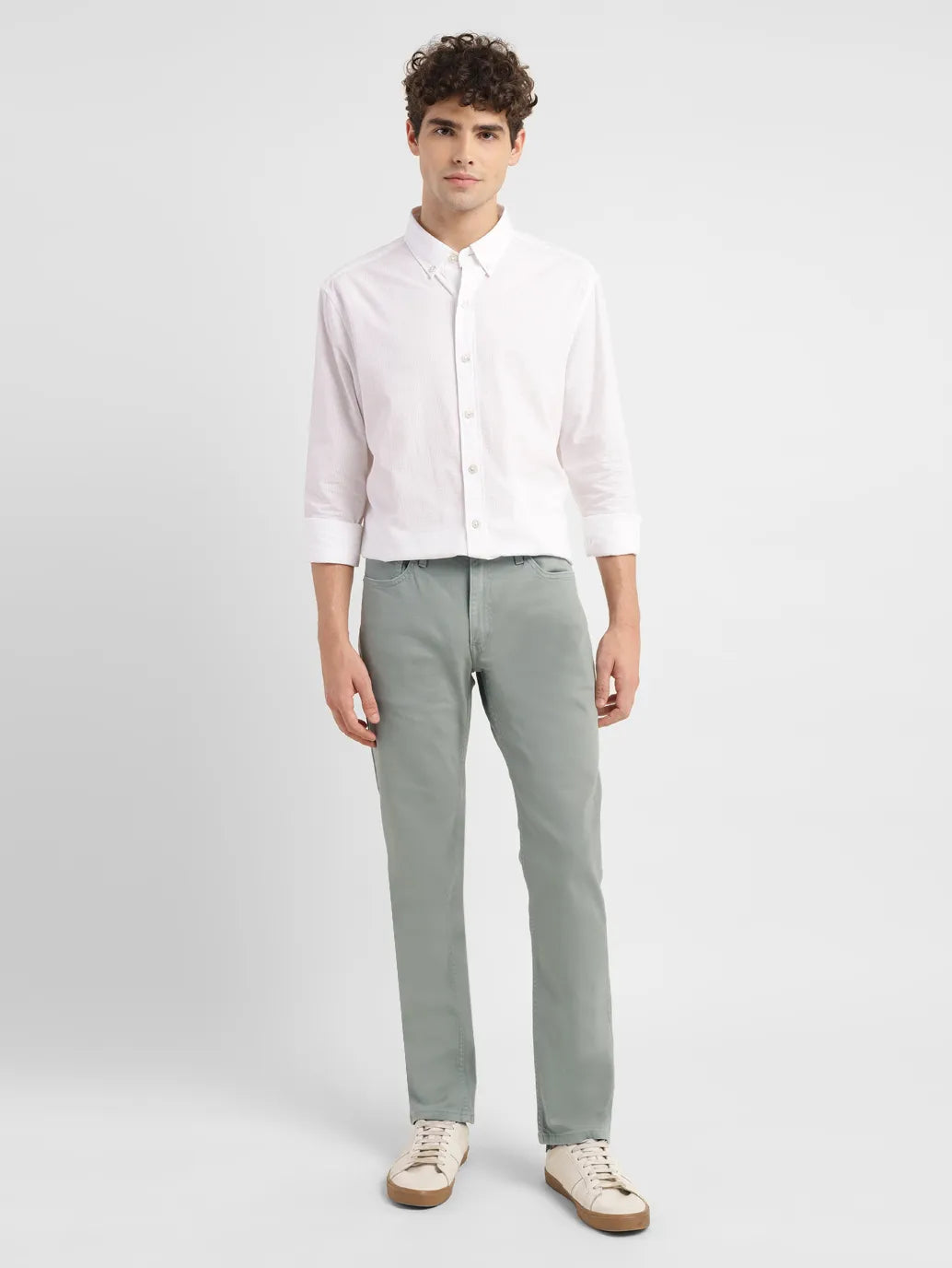 Men's 511 Grey Slim Fit Mid Rise Jeans
