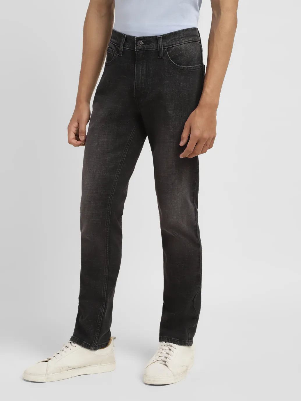 Levi's dark grey jeans hot sale
