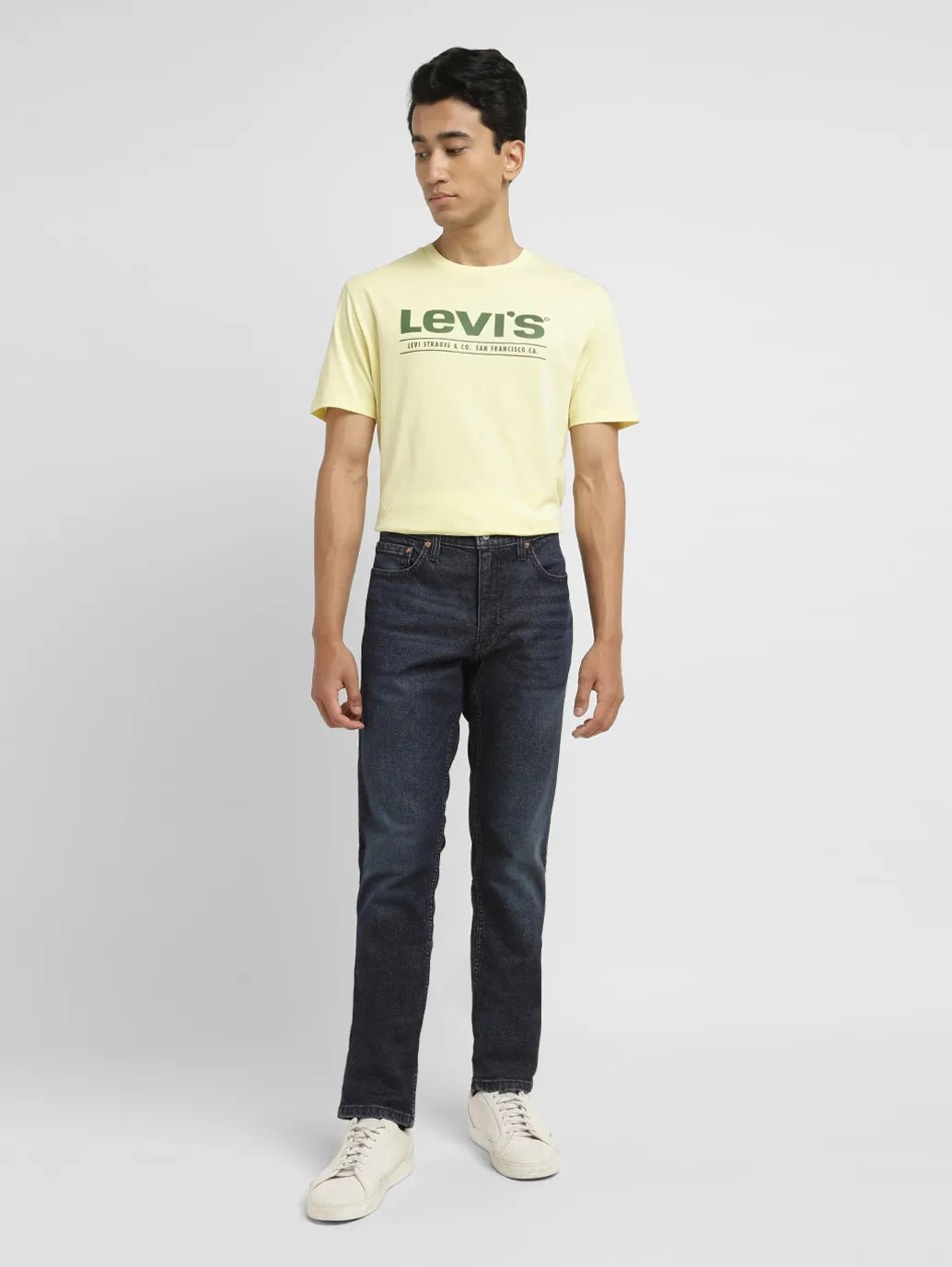 Men's 511 Blue Slim Fit Mid Rise Jeans