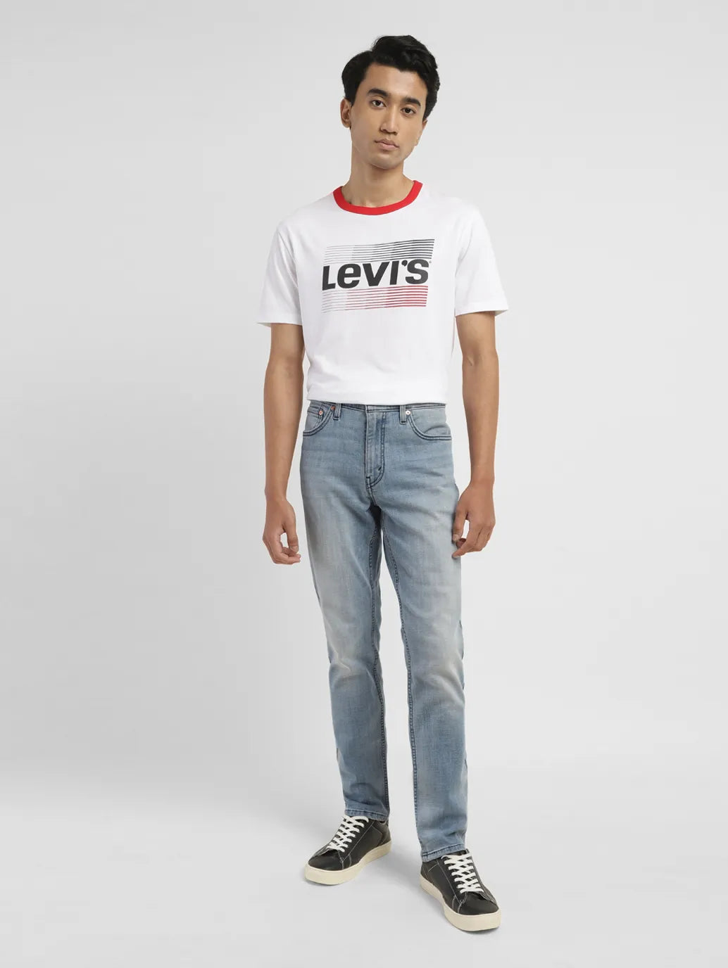 Men's 511 Blue Slim Fit Mid Rise Jeans