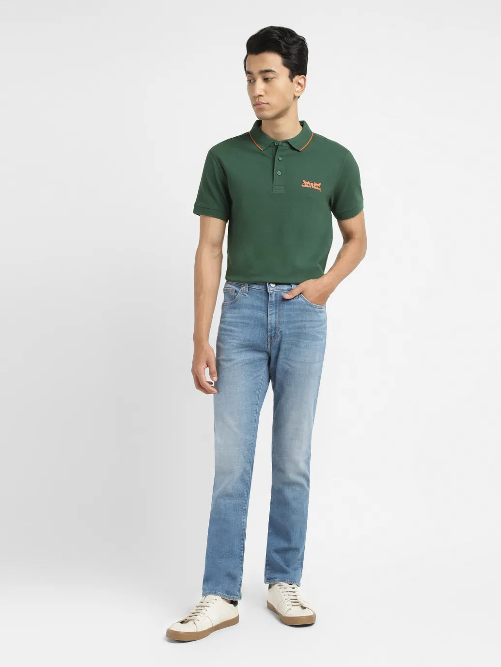 Men's 511 Indigo Slim Fit Mid Rise Jeans