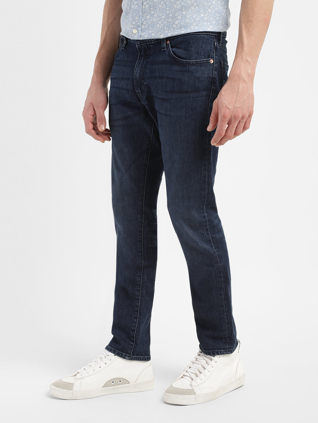 Men's 511 Blue Slim Fit Mid Rise Jeans