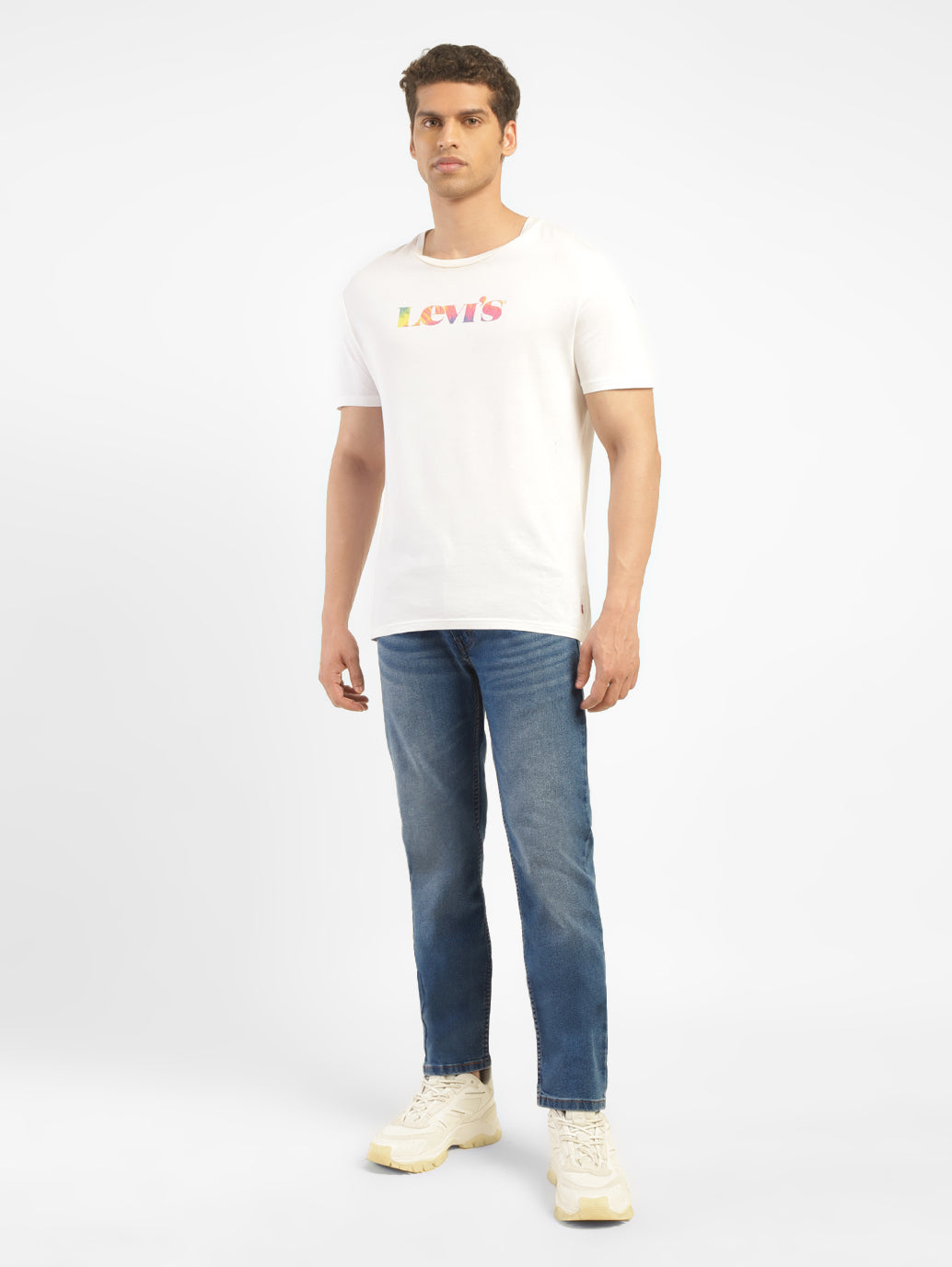 Men's 511 Blue Slim Fit Mid Rise Jeans