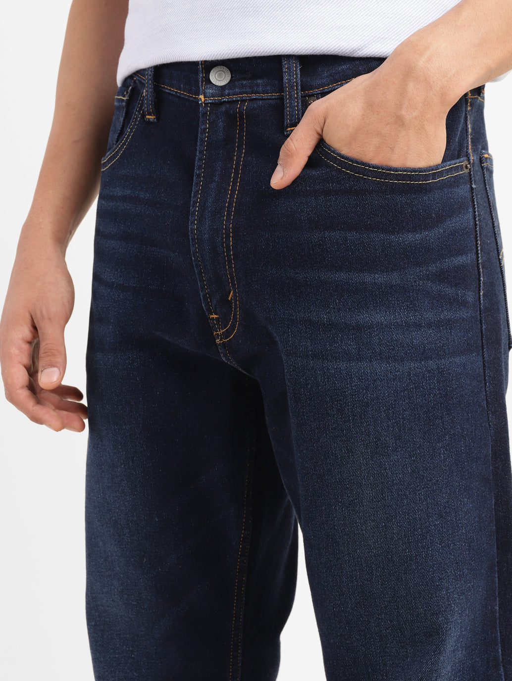 Dark Indigo Blue Jeans Indigo Skinny Jeans Mens Men's 511 Blue