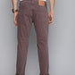 Men's Purple Straight Fit Jeans