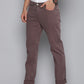 Men's Purple Straight Fit Jeans