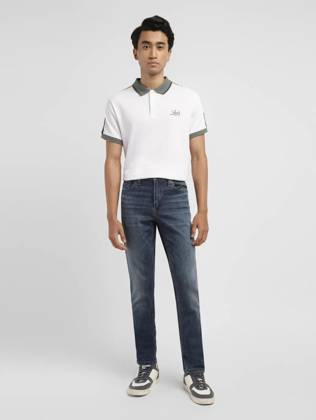 Men's 511 Indigo Slim Fit Mid Rise Jeans